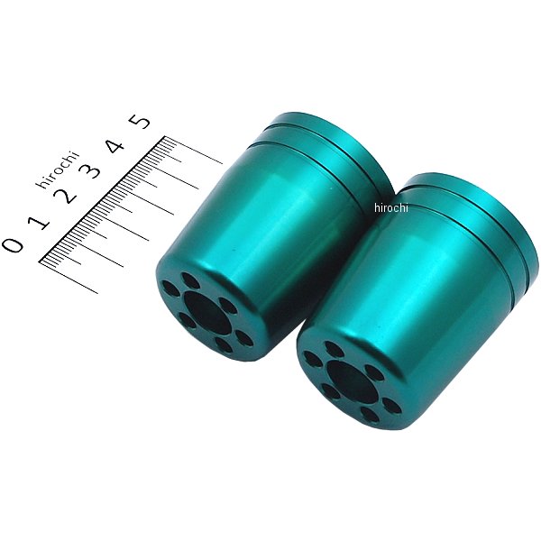 ウルトラヘビーバーエンドアウターカバー M8 2個入り ダークグリーン