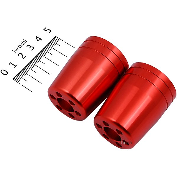 ウルトラヘビーバーエンドアウターカバー M8 2個入り ディープオレンジ