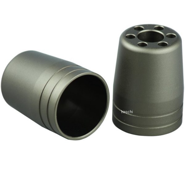 ウルトラヘビーバーエンドアウターカバー M8 2個入り マットチタン