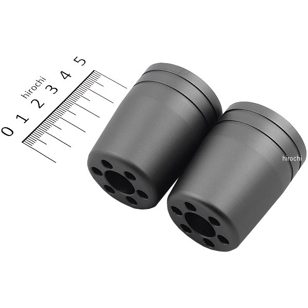 ウルトラヘビーバーエンドアウターカバー M8 2個入り マットグレー