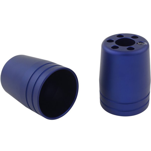 ウルトラヘビーバーエンドアウターカバー M8 2個入り マットブルー