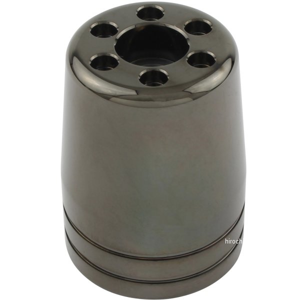 ウルトラヘビーバーエンドアウターカバー M8 1個入り ブラッククローム