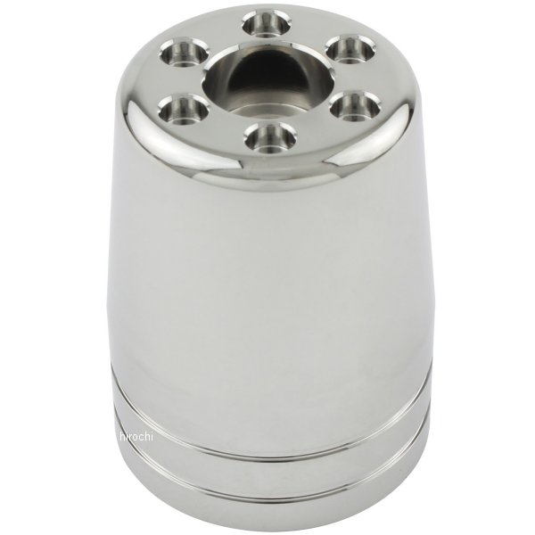 ウルトラヘビーバーエンドアウターカバー M8 1個入り メッキ