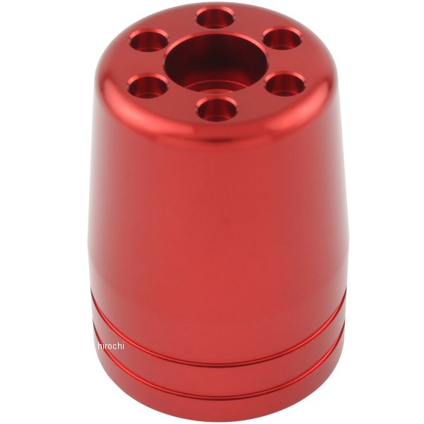 ウルトラヘビーバーエンドアウターカバー M8 1個入り 赤