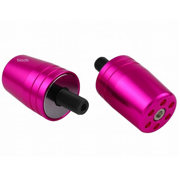 ウルトラヘビーバーエンドタイプ１ スズキ純正ハンドル用 M12 ピンク