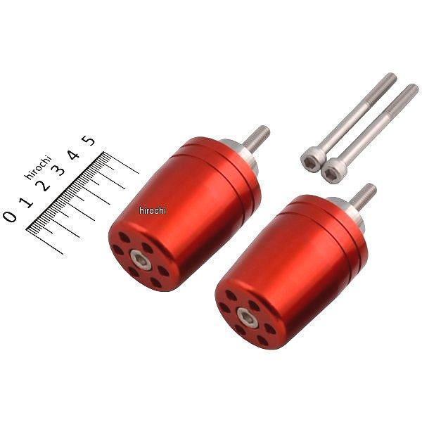 ウルトラヘビーバーエンド M6 ホンダ、スズキ用 赤