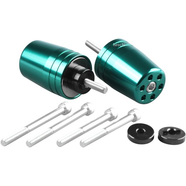 ウルトラヘビーバーエンド M6 ホンダ、スズキ用 ダークグリーン