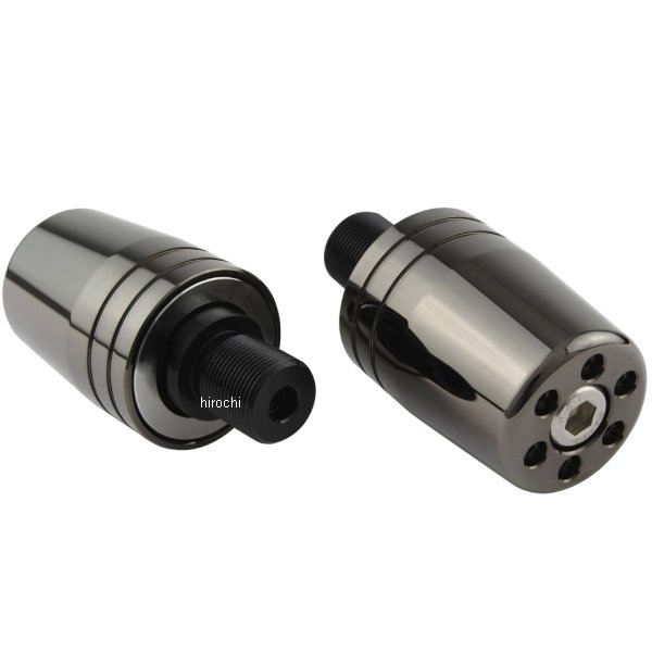 ウルトラヘビー バーエンド M17 カワサキ用 ブラッククローム