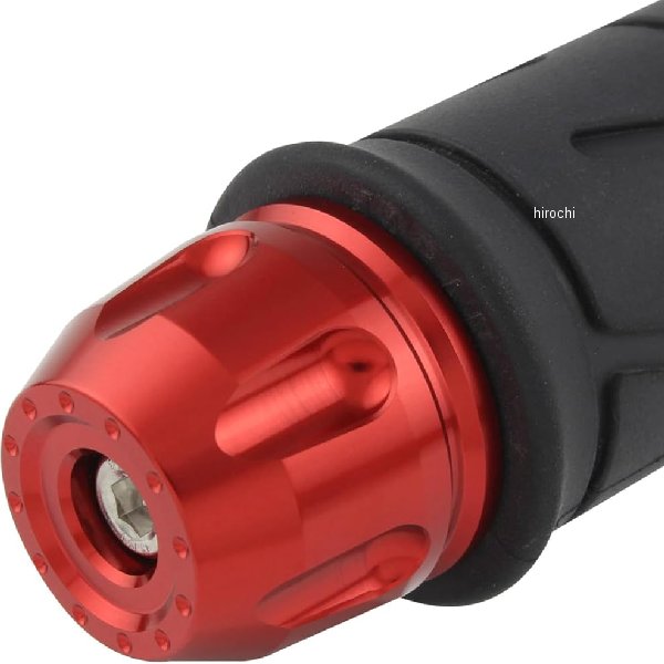 リボルバーエンド スズキ純正ハンドル M12タイプ レッド