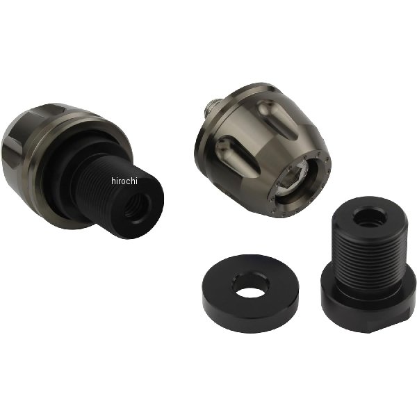 リボルバーエンド カワサキ純正ハンドル M17タイプ チタン