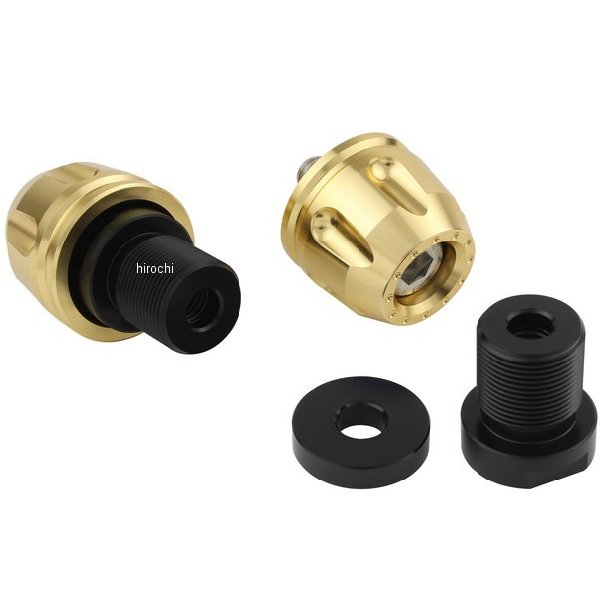 リボルバーエンド カワサキ純正ハンドル M17タイプ シャンパンゴールド