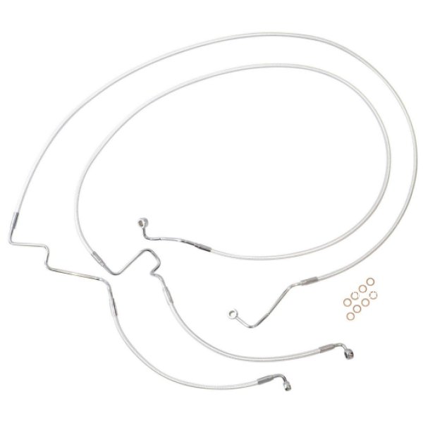 MAGNUM マグナム SCII ABSダブルブレーキラインキット ロワー 14年以降 ツアラー +2