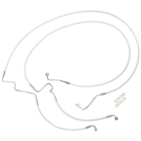 MAGNUM マグナム SCII ABSダブルブレーキラインキット ロワー 14年以降 ツアラー +4