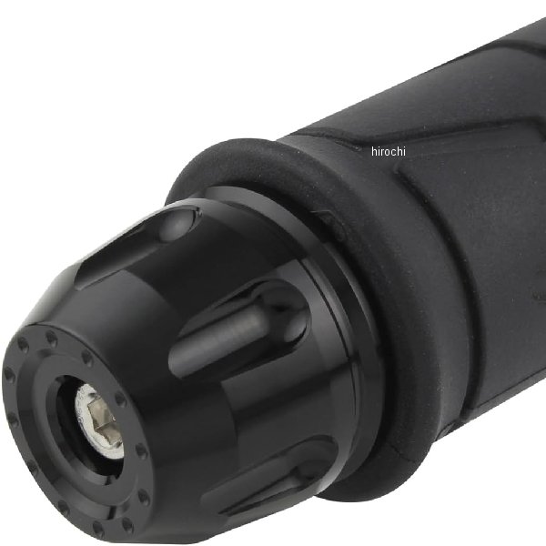 リボルバーエンド カワサキ純正ハンドル M8タイプ ブラック