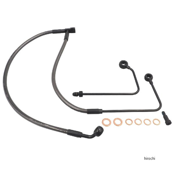 BP ABSシングルブレーキラインキット ロワー ソフテイル