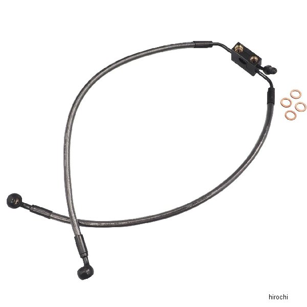 BP ABSダブルブレーキラインキット ロワー 2 M8ソフテイル