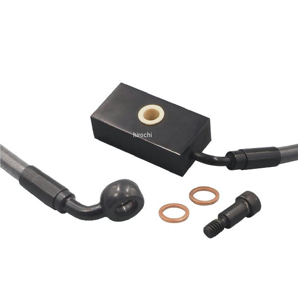 BP ABSシングルブレーキラインキット ロワー 4 M8ソフテイル