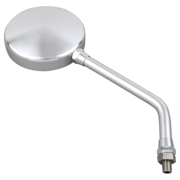 POSHフェイス マシンドZ2タイプミラー ラージボディ 左右共通 10mm(正ネジ) ロングステー シルバー