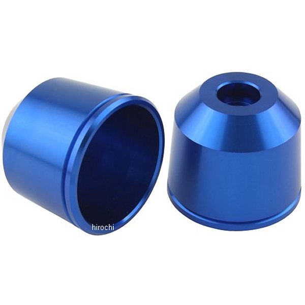 ミドルウエイト バーエンド アウターカバー M6 2個入り 青