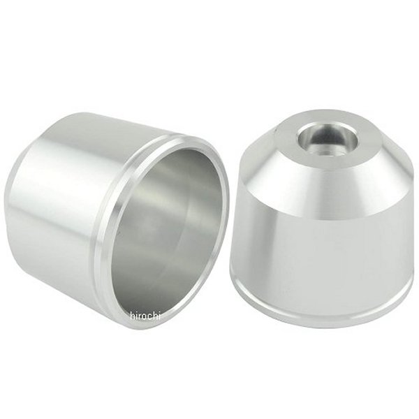 ミドルウエイト バーエンド アウターカバー M6 2個入り シルバー