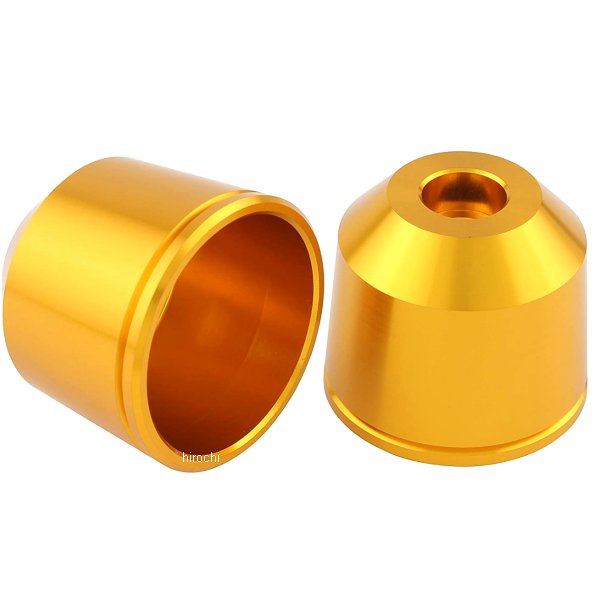ミドルウエイト バーエンド アウターカバー M6 2個入り ゴールド