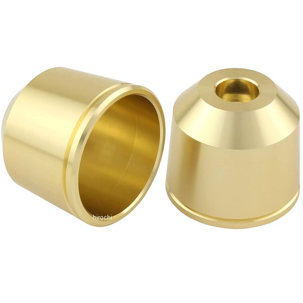 ミドルウエイト バーエンド アウターカバー M6 2個入り シャンパンゴールド