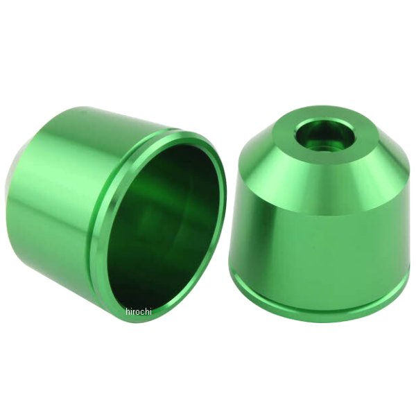 ミドルウエイト バーエンド アウターカバー M6 2個入り ライトグリーン