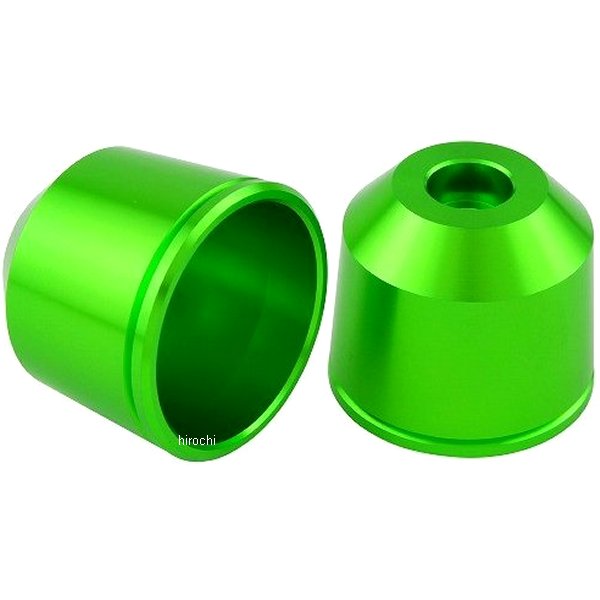 ミドルウエイト バーエンド アウターカバー M6 2個入り ライムグリーン