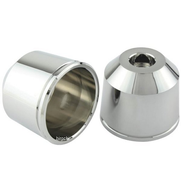 ミドルウエイト バーエンド アウターカバー M6 2個入り メッキ