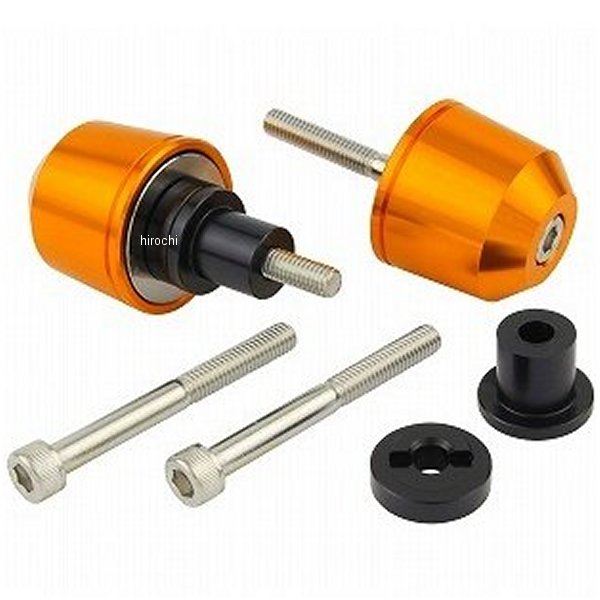 ミドルウエイトバーエンド M6 カワサキ用 ゴールド