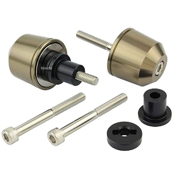 ミドルウエイトバーエンド M6 カワサキ用 チタン