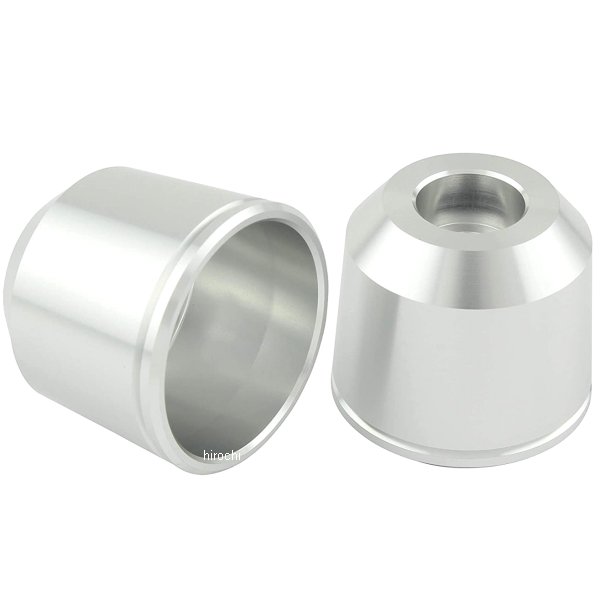 ミドルウエイトバーエンド アウターカバー M8 2個入り シルバー