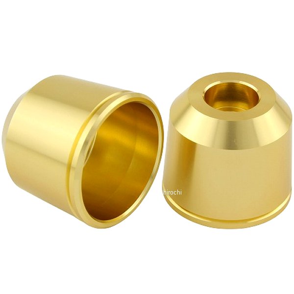ミドルウエイトバーエンド アウターカバー M8 2個入り シャンパンゴールド
