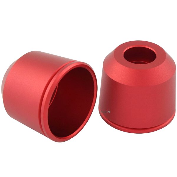 ミドルウエイトバーエンド アウターカバー M8 2個入り マットレッド