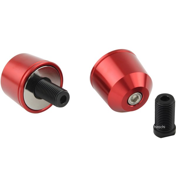 ミドルウエイト バーエンド M12 スズキ用 赤