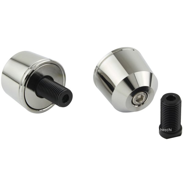 ミドルウエイト バーエンド M12 スズキ メッキ