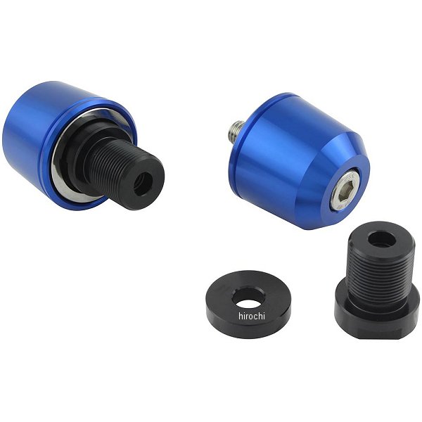 ミドルウエイトバーエンド M17 カワサキ用 青