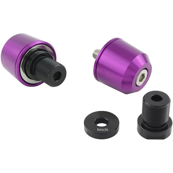 ミドルウエイトバーエンド M17 カワサキ用 ブルーベリー