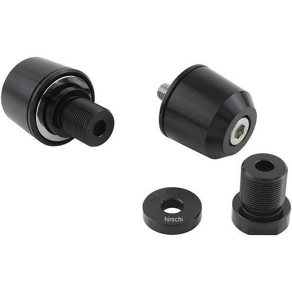 ミドルウエイトバーエンド M17 カワサキ用 黒