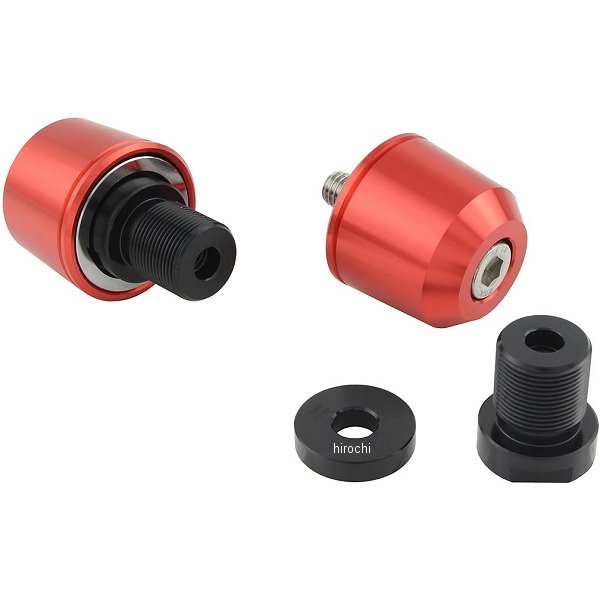 ミドルウエイトバーエンド M17 カワサキ用 ディープオレンジ