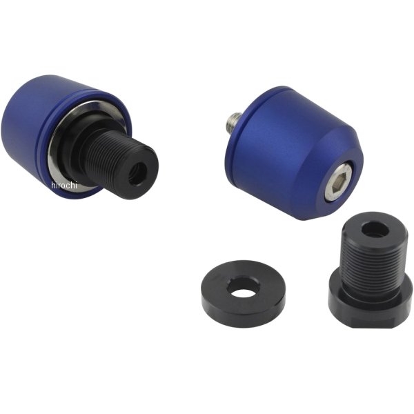 ミドルウエイトバーエンド M17 カワサキ用 マットブルー