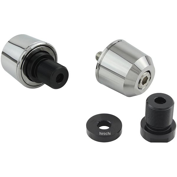 ミドルウエイトバーエンド M17 カワサキ用 メッキ