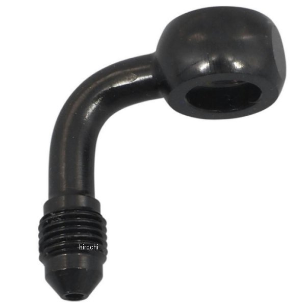 MAGNUM マグナム AN3 10mmバンジョー 90°ベント ブラック