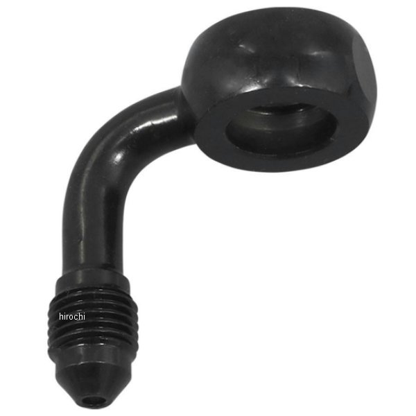 MAGNUM マグナム AN3 7/16inバンジョー 90°ベント ブラック