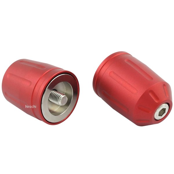 ウルトラヘビーバーエンドタイプ2 M8 カワサキ用 マットレッド