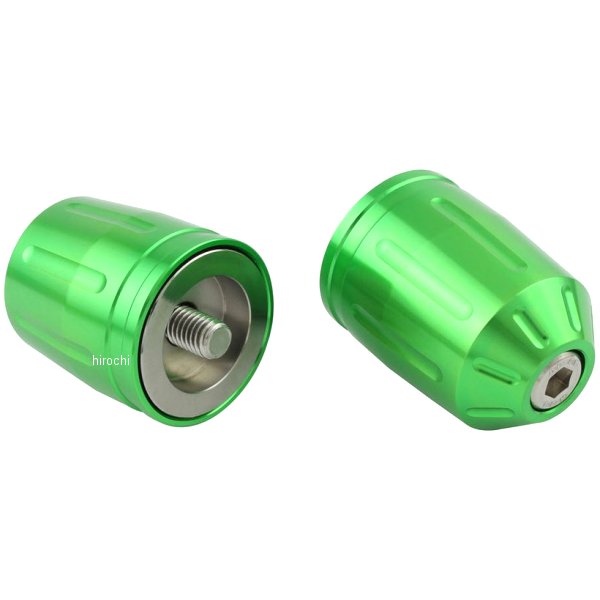 ウルトラヘビーバーエンドタイプ2 M8 カワサキ用 ライムグリーン