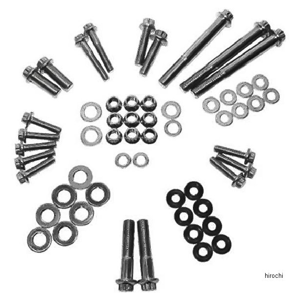 12ポイントボルト、ワッシャーセット 85年-99年 EVO