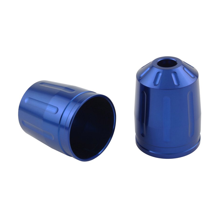 ウルトラヘビーバーエンドアウターカバー タイプ2 M6 2個入り 青