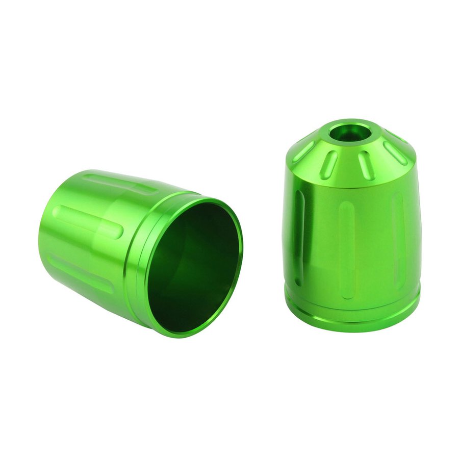 ウルトラヘビーバーエンドアウターカバー タイプ2 M6 2個入り ライムグリーン