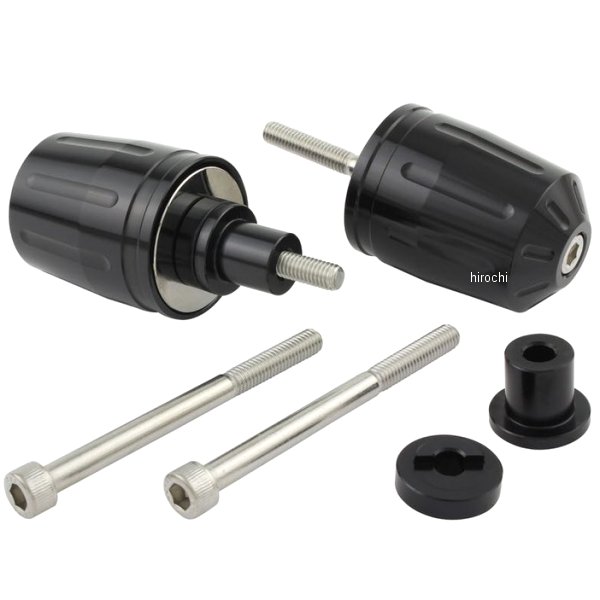 ウルトラヘビーバーエンド M6 カワサキ用 黒